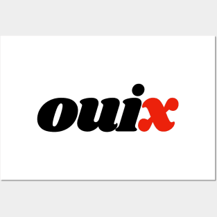 OUI X Posters and Art